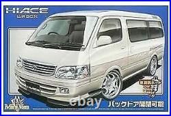 Rare kit Aoshima 1/24 Toyota Hiace 99 year VIP wheel type from Japan 3433