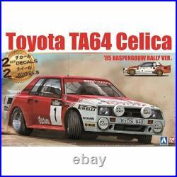 Rare kit Aoshima 1/24 Toyota TA64 Celica 1985 Haspengo Rally from Japan 3751