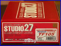Studio27 FK20186 120 TOYOTA TF105 2005 resin kit model car kit