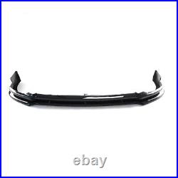 Style Glossy Black Front Bumper Lip Splitter For Camry SE XSE 2018-2020 V1