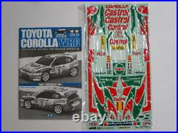 TAMIYA 1/10 RC Toyota Corolla WRC TA03F-S Belt Drive Racing Car Model Kit Japan