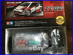 TAMIYA 1/10 Toyota Gazoo Racing Yaris Kit on TT02 Model 58659