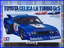 TAMIYA 1/20 Model Kit TOYOTA Celica LB Turbo Gr. 5 Motorized Racing Car Japan