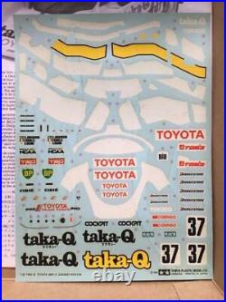 TAMIYA 1/24 Model Kit TOYOTA Taka-Q 88C-V 1st Edition Racing Car Collection