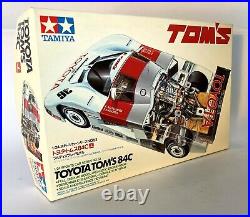 TAMIYA 1/24 TOYOTA TOM'S 84C Vintage Plastic Model Kit (LeMans)