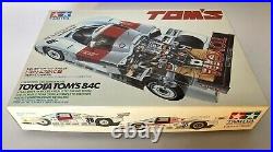 TAMIYA 1/24 TOYOTA TOM'S 84C Vintage Plastic Model Kit (LeMans)