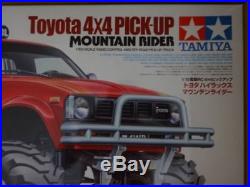 TAMIYA Toyota 4x4 Pick Up Truck Mountain Rider RCLimited Electronic Car A48