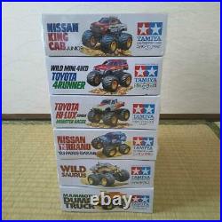 TAMIYA Wild Mini 4WD Nissan Terrano, KING CAB Jr, TOYOTA HI-LUX, WILDSAURUS etc