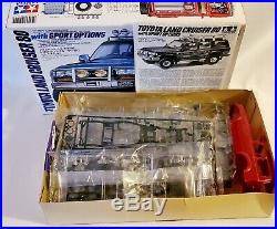 TOYOTA Landcruiser 80 1/24 Scale Sport Option Model by Tamiya, Complete