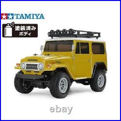 Tamiya 1/10 Electric RC Car Toyota Land Cruiser 40 Special Edition Yellow Body