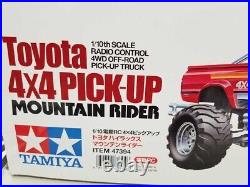 Tamiya 1/10 RC 4x4 Pickup Toyota Hilux Mountain Rider