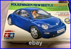 Tamiya 1/24 Volkswagen New Beetle & TOYOTA GT-1 TS020 FULL VEW Set Of 2