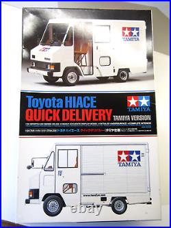 Tamiya 124 Scale Toyota Hiace Quick Delivery Tamiya Version Model Kit # 24332
