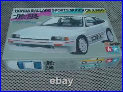 Tamiya Honda Ballade Sports Mugen CR-X Pro 1/24 Model Kit Super Rare Japan F/S