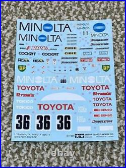 Tamiya Minolta. Toyota 88C-V / Nissan R390GT1 (2 sets)
