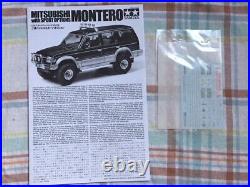 Tamiya Mitsubishi Montero 1/24 Scale Model Car Kit Japan Vintage