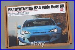 Tamiya Model kit Hobby Design HD03 0545 1/24 RB Toyota FT86 V2.0 Wide Body Kit