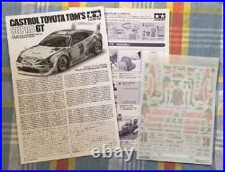 Tamiya TOYOTA CASTOROL TOM'S SUPRA GT 1/24 Model Kit #17028