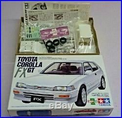 Tamiya Toyota Corolla Fx Gt Rare 1/24 Model Kit (esci, Revell, Fujimi)
