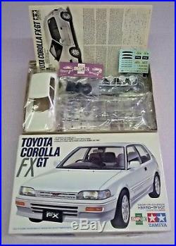 Tamiya Toyota Corolla Fx-gt Rare 1/24 Model Kit(esci, Revell, Fujimi)
