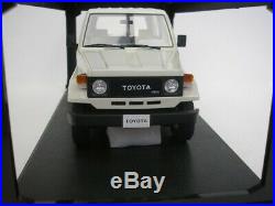 Toyota Land Cruiser Bj70 1984 White 1/18 Cult Scale Models Cml067-1