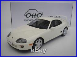 Toyota Supra MK4 MK 4 1993 2000 White 1/18 Otto Mobile ot236 NEW