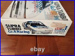 Toyota Supra Turbo Gr. A Racing Model Kit, 1/24 Scale, Tamiya 24076, Vintage 1988