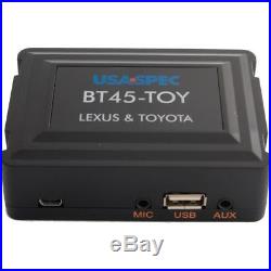 USA SPEC Bluetooth Phone, Music & AUX Input Kit for Toyota & Lexus Models