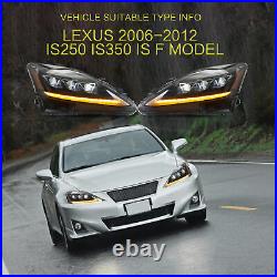 VLAND LED Headlight+Tail Light for 2006-2013 Lexus IS250 IS350 IS F Model 2 Pair