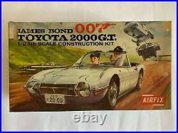 Vintage Airfix James Bond Toyota 2000GT You Only Live Twice STARTED