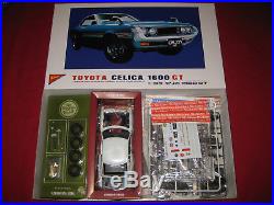 Vintage Nichimo 1/20 Toyota Celica 1600 GT Model Kit Car Japan Rare