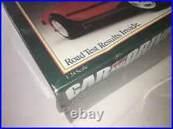 Vintage Revell 1/24 TOYOTA MR-2 MODEL KIT#7452 Car & Driver 1986 SEALED BOX RARE