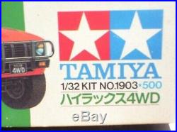 Vintage TAMIYA 1/32 Toyota Hilux 4WD TOYOTA 4X4 PICKUP MINI 4WD NO. 3 RERA