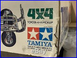 Vintage Tamiya Original Model 1981 Toyota Hilux Empty Kit Box & Inner Boxes