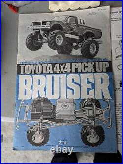 Vintage Tamiya Toyota Bruiser Electric Truck Kit 1985