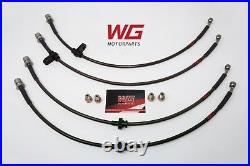 WG Rear Braided Brake Hose Kit for Toyota Glanza 1.3T EP91 (1996-99) Models